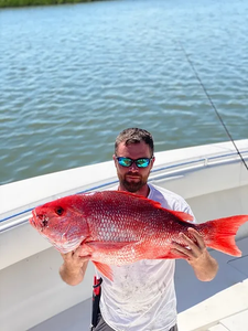 Angler with a 28-inch fish in SC