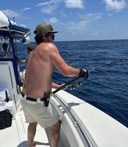 Angler fishing at Mount Pleasant