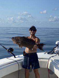 Gag Grouper, 25-inch fish, caught while fishing in SC