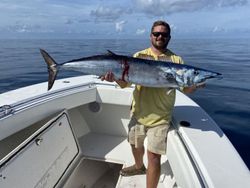 Wahoo fish caught by angler in South Carolina