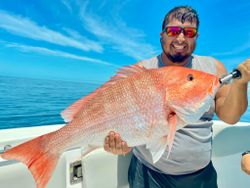 Angler with a 28-inch catch in St. Augustine