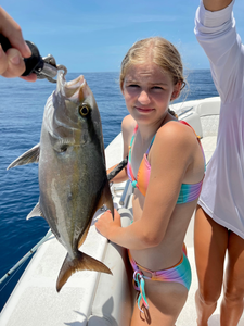 Longfin Yellowtail, a 20-inch catch, in FL