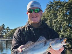 Angler fishing in South Carolina