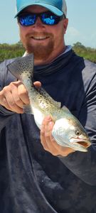 One fisherman catching fish in SC