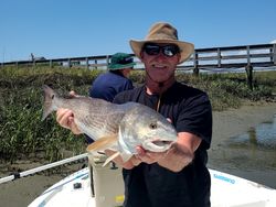 A person fishing in SC