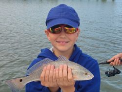 Solitary angler fishing on Johns Island
