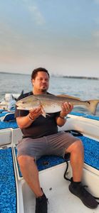 A redfish measuring 24 inches caught fishing in SC