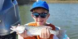 Spotted Weakfish caught on Johns Island