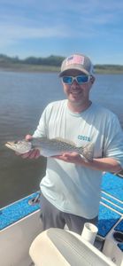 Spotted Weakfish, 14-inch fish, caught while fishing on Johns Island
