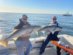 Striped bass sunsets and salty air.