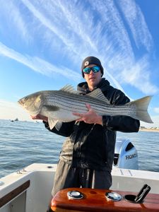 Striped bass caught on fishing tour in NJ