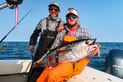 Blackfin tuna caught while fishing in Osterville