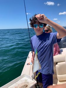 Two anglers fishing in MA