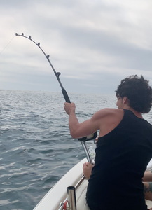 Angler fishing in MA