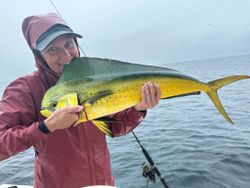 A lone angler fishing in Osterville