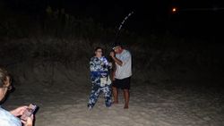Two people fishing at Cape May