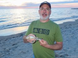 Angler fishing in Cape May