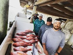 Two anglers fishing in Corpus Christi