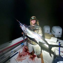 Angler with a 42-inch fish in Corpus Christi