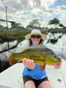 Angler fishing in Miami, Florida