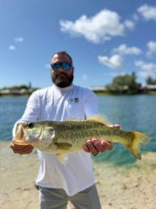 One person fishing in Miami