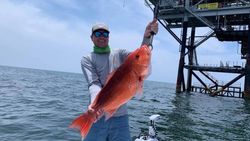 Casting for snapper treasures in Dauphin Island