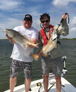Two people fishing in Alabama
