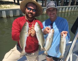4 spotted weakfish caught fishing in AL