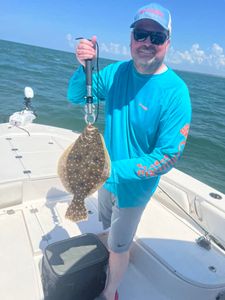 Summer Flounder caught during fishing trip in Gulf Shores