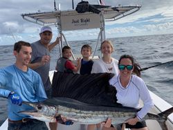 This amazing sailfish made our day!