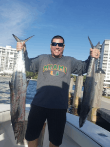 Angler with 1 big fish in Pompano Beach