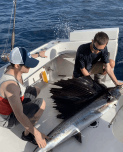 A person fishing in Florida waters