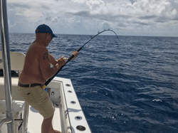 Person fishing on cruises and fishing trip in FL