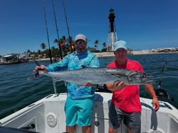 King Mackerel caught during cruises and fishing trip in Pompano Beach