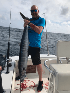 Wahoo fish caught on a fishing cruise in FL