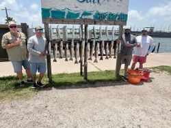 Fishing group of 4 people in TX