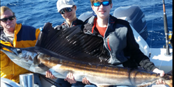 Exciting image of an Atlantic Sailfish caught in FL