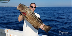 Black Grouper fish caught in FL