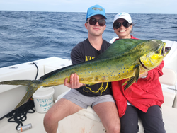Two people fishing in FL