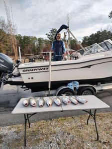 Hooked on adventure at Lake Murray.