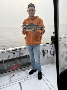 Trolling for a big catch on a clearing afternoon!