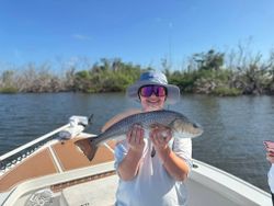 Redfish caught by two people in Cape Coral
