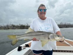 Snook fish caught by angler in FL