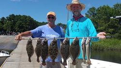 7 fish caught during fishing trip in NC