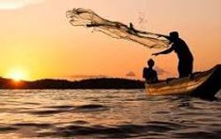 Scenic view of FL coastline with various water sports activities