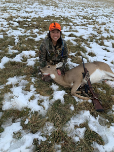Best hunting adventure yet - mule deer down in the exciting snowy conditions!