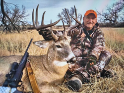 Great white-tailed deer harvest despite the morning rain - adventure at its best!