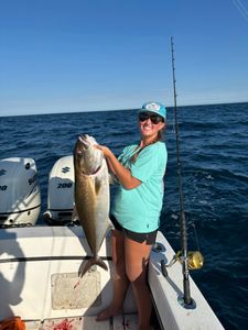 Greater Amberjack fish caught while fishing in NC