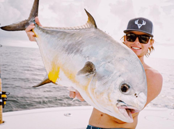 African Pompano fish caught in FL