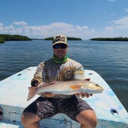 Angler with a big fish caught in Crawfordville